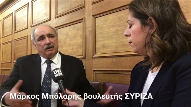 Markos Bolaris for a possible cooperation with SYRIZA PASOK