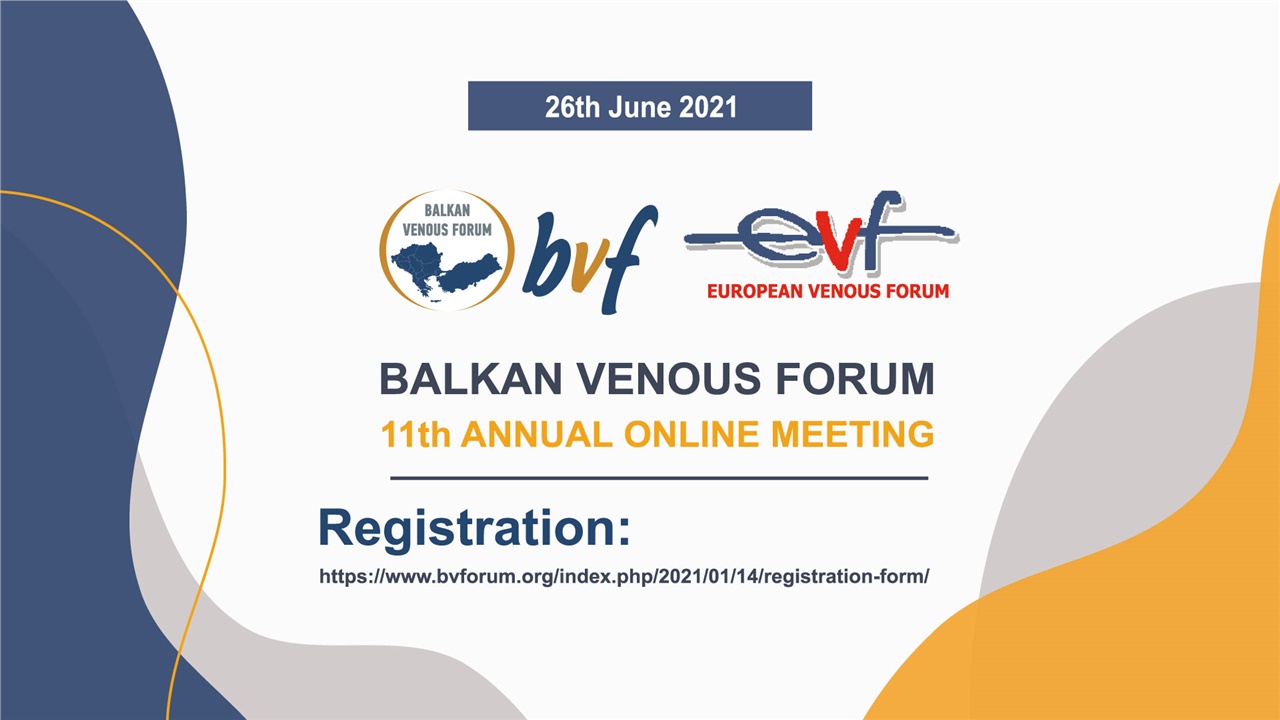 11th Annual Meeting - Balkan Venous Forum