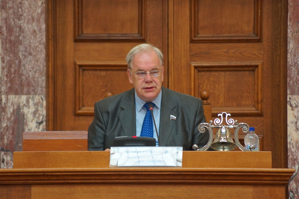  - 20th Annual Interparliamentary Assembly on Orthodoxy | Athens | 26-29 June 2013