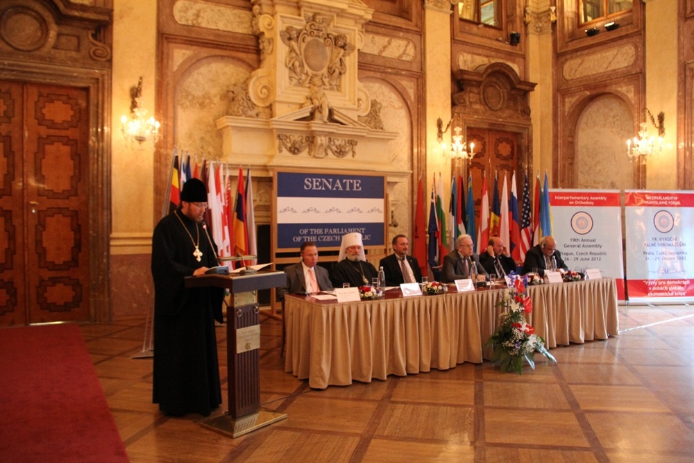  - 19th Annual Interparliamentary Assembly on Orthodoxy | Prague | 26-29 June 2012