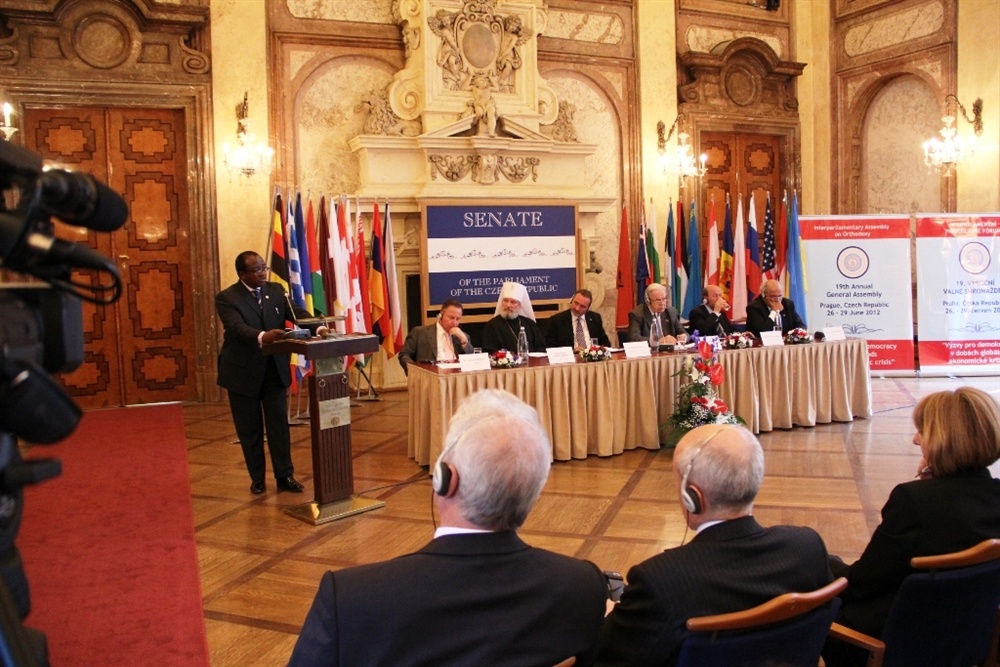  - 19th Annual Interparliamentary Assembly on Orthodoxy | Prague | 26-29 June 2012