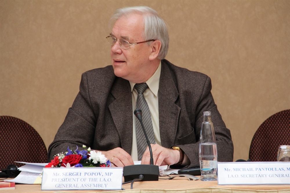  - 19th Annual Interparliamentary Assembly on Orthodoxy | Prague | 26-29 June 2012