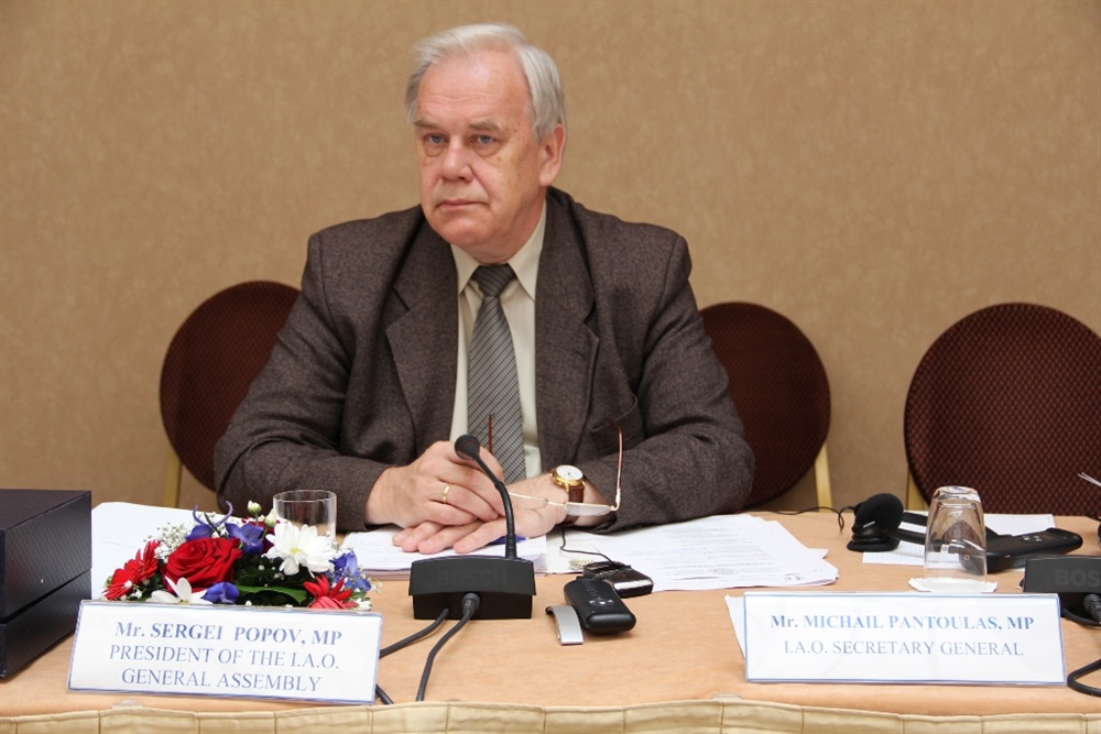  - 19th Annual Interparliamentary Assembly on Orthodoxy | Prague | 26-29 June 2012