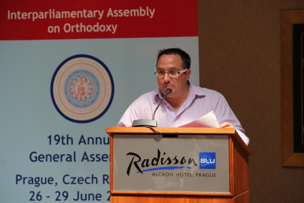  - 19th Annual Interparliamentary Assembly on Orthodoxy | Prague | 26-29 June 2012