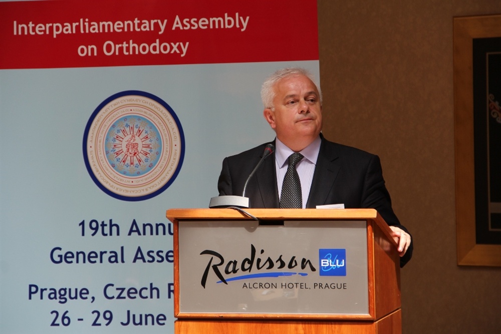  - 19th Annual Interparliamentary Assembly on Orthodoxy | Prague | 26-29 June 2012