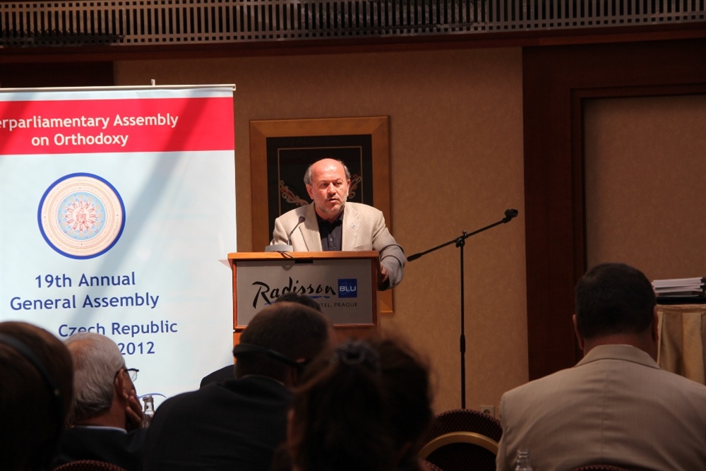  - 19th Annual Interparliamentary Assembly on Orthodoxy | Prague | 26-29 June 2012