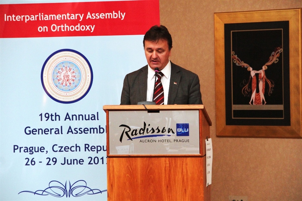  - 19th Annual Interparliamentary Assembly on Orthodoxy | Prague | 26-29 June 2012