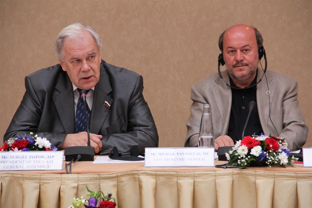  - 19th Annual Interparliamentary Assembly on Orthodoxy | Prague | 26-29 June 2012