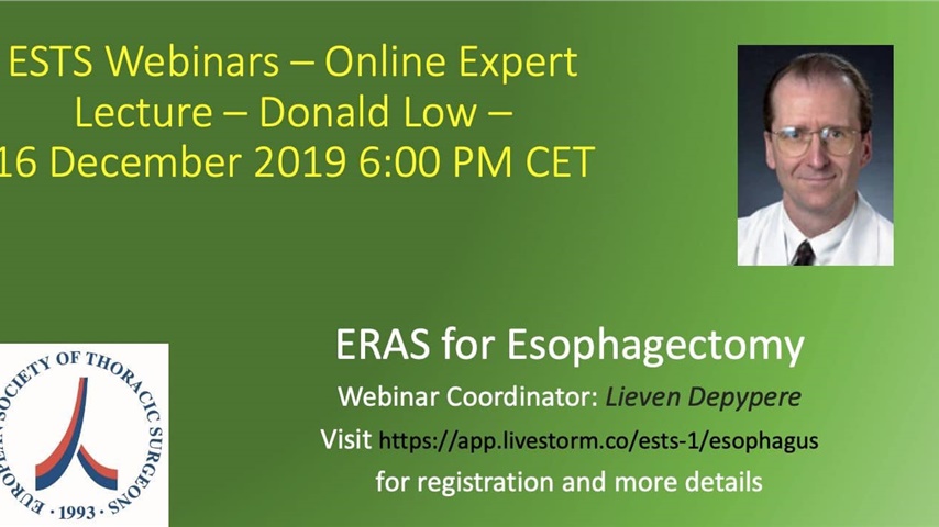 ERAS for Esophagectomy