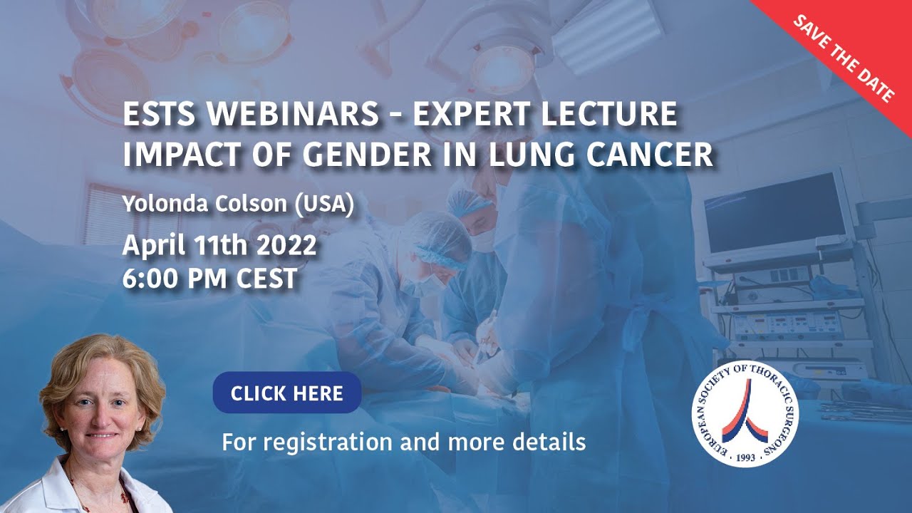 Impact of gender in lung cancer, Yolonda Colson, 11 April 2022