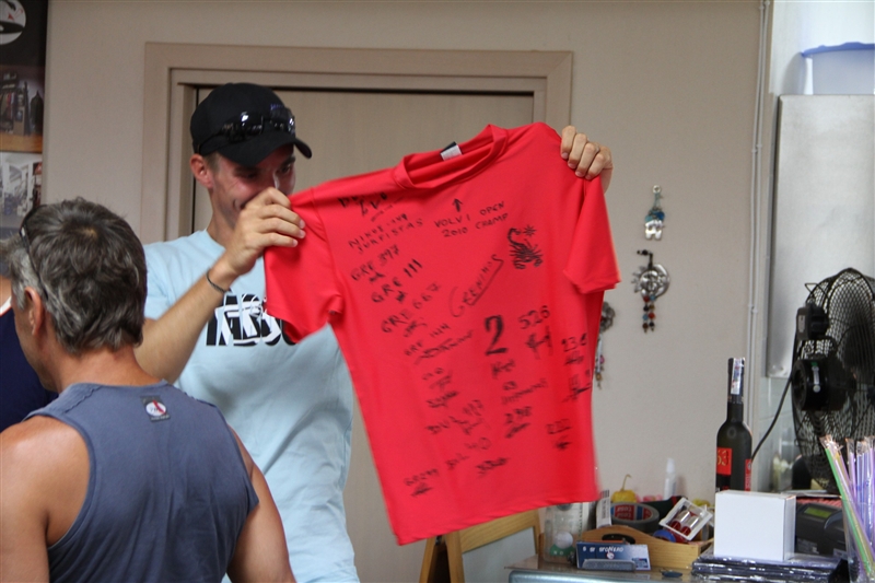 O νικητής Pavel Ovodovskiy - ΠΑΝΕΛΛΗΝΙΟ ΠΡΩΤΑΘΛΗΜΑ WINDSURFING FUNBOARD CLASS