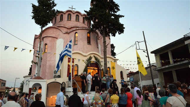 (Δελτίο Τύπου) Εσπερινός Εγκαινίων εις τον Ιερόν Ναόν Αγ. Ραφαήλ, Νικολάου και Ειρήνης-Λαγυνών