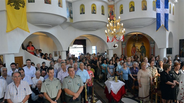 Εγκαίνια του Ι.Ν. των Αγ. Νεοφανών Μαρτύρων Ραφαήλ, Νικολάου και Ειρήνης-Λαγυνών