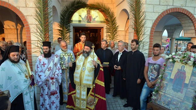 Μέγας Πανηγυρικός Αρχιερατικός Εσπερινός εις τον Ι.Ν. Αγ. Κυριακής-Κολχικού