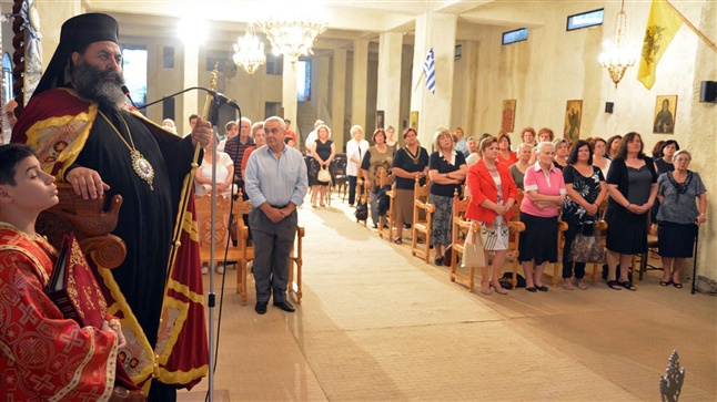 Μέγας Πανηγυρικός Αρχιερατικός Εσπερινός εις τον Ι.Ν. Αγ. Γρηγορίου του Παλαμά