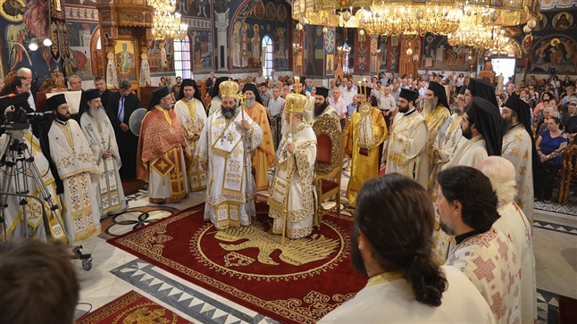 Αρχιερατικό Συλλείτουργο εις τον Ι.Ν. Αγ. Μαρίνας - Θεσσαλονίκης