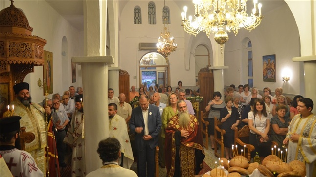 (Φωτογρ. Υλικό) Μέγας Πανηγυρικός Αρχιερατικός Εσπερινός εις τον Ι.Ν. Ζωοδόχου Πηγής - Πετρωτού