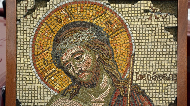 Εγκαίνια της Εκθέσεως της πρώτης συλλογής έργων ψηφιδωτών εικόνων της Σχολής Ψηφιδωτού της Ιερά μας Μητρόπολεως