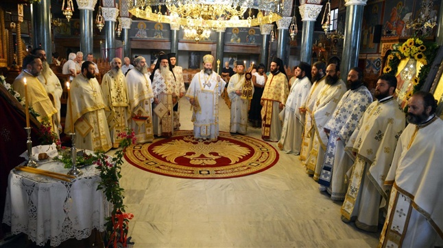 (Δελτίο Τύπου) Αρχιερατική Θεία Λειτουργία και χειροτονία εις τον Ι.Ν. Αγ. Αθανασίου - Λητής
