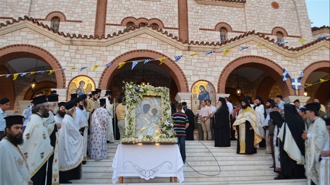 (Φωτογρ. Υλικό) Εόρτιες Εκδηλώσεις επί τη εορτή της αποδόσεως της Κοιμήσεως της Θεοτόκου - Μηχανιώνας 