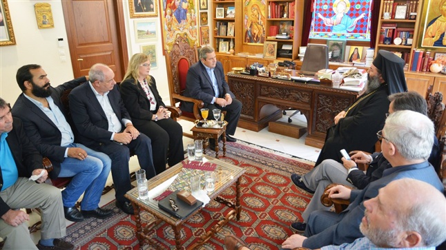 (09.09.2014) Επίσκεψη του Προέδρου των Ανεξαρτήτων Ελλήνων κ. Πάνου Καμμένου στην Ι.Μ. Λαγκαδά