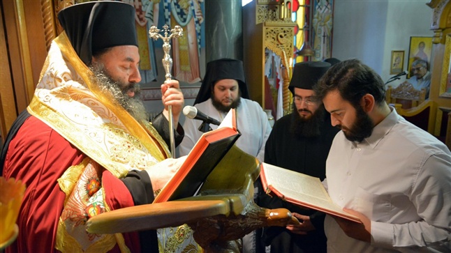 (Δελτίο Τύπου) Κουρά νέου μοναχού εις την Ι.Μ. Αγ. Τριάδος - Πέντε Βρύσεων
