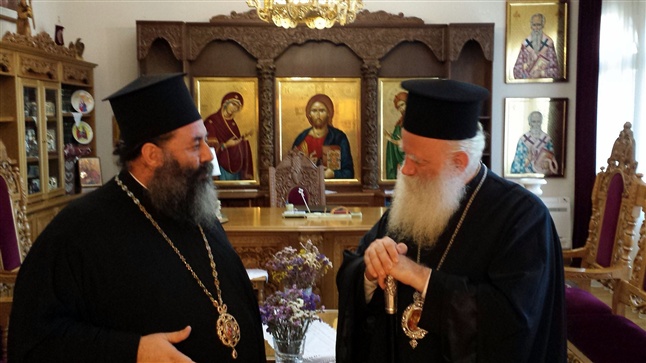 Επίσκεψη του Μητροπολίτου Κυθήρων κ. Σεραφείμ 