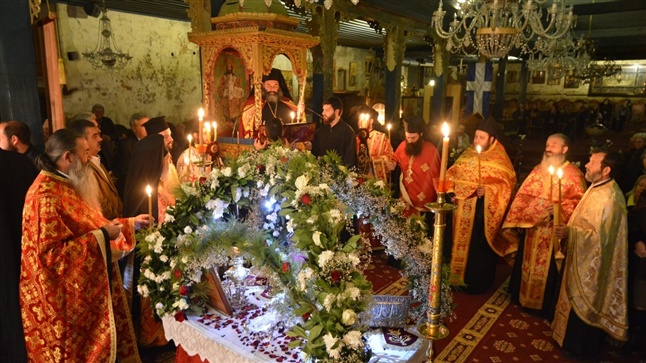 (Φωτογρ. Υλικό) Εγκώμια του Αγ. Δημητρίου εις τον Ι.Ν. των Αγ. Γεωργίου και Δημητρίου-Μελισσοχωρίου