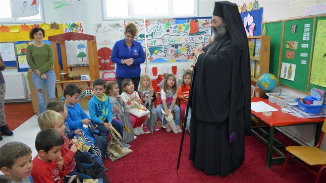 Επίσκεψη  του Σεβ. Ποιμενάρχου μας κ. Ιωάννου σε Σχολεία της Ι.Μ. Λαγκαδά