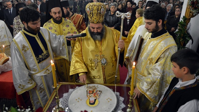 (Δελτίο Τύπου) Πανηγυρική Αρχιερατική Θεία Λειτουργία εις τον Ι.Ν.  Αγ. Αθανασίου και Αγ. Νεκταρίου - Καβαλλαρίου