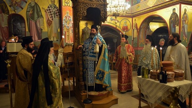 (Φωτογρ. Υλικό) Μέγας Πανηγυρικός Αρχιερατικός Εσπερινός επί τη εορτή των Εισοδίων της Θεοτόκου