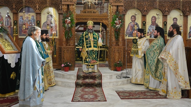 (Δελτίο Τύπου) Πανηγυρική Αρχιερατική Θεία Λειτουργία επί τη εορτή των Εισοδίων της Υπεραγίας Θεοτόκου