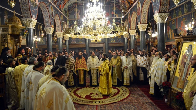 (Δελτίο Τύπου) Μέγας Πανηγυρικός Αρχιερατικός Εσπερινός επί τη εορτή του Αγ. Δαμασκηνού, Επισκόπου Λητής και Ρεντίνης