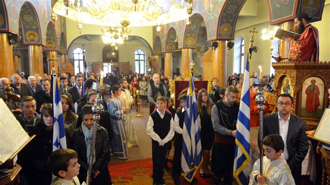 (Δελτίο Τύπου) Αρχιερατικό Συλλείτουργο εις τον Ιερό Ναό Αγ. Παρασκευής - Κολχικού