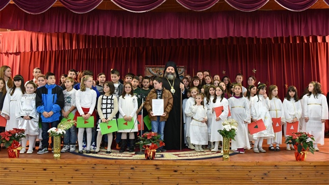 (Δελτίο Τύπου) Χριστουγεννιάτικη εορτή των κατηχητικών του Ι.Μ. ναού Αγ. Παρασκευής - Λαγκαδά 