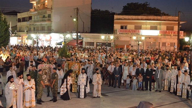 Μέγας Πανηγυρικός Αρχιερατικός Εσπερινός επί τη εορτή της Αγ....