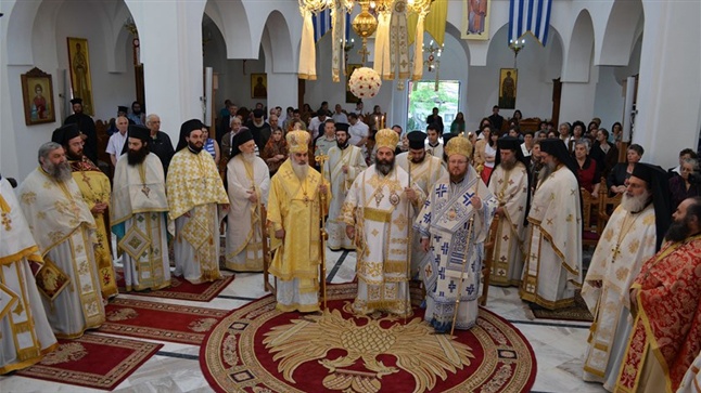 Αρχιερατικό Συλλείτουργο εις τον Ιερό Ναό Παναγίας Παρθένου και...