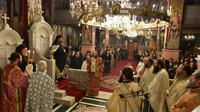 (Δελτίο Τύπου) Εσπερινός της Συγχωρήσεως εις τον Ι. Μητροπολιτικό ναό της Αγίας Παρασκευής - Λαγκαδά 