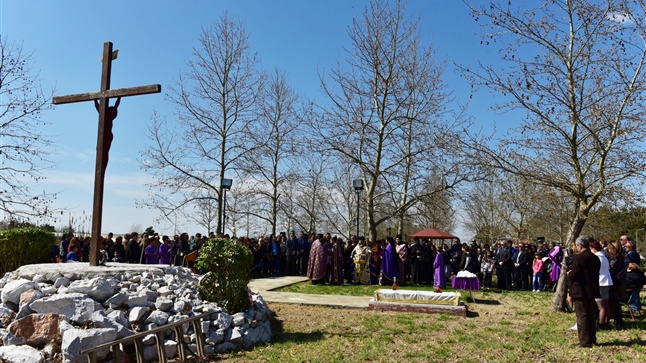 (Δελτίο Τύπου) Ακολουθίας της Αποκαθηλώσεως εις το Ι. Περεκκλήσιο της Αγ. Άννης - Λαγκαδά