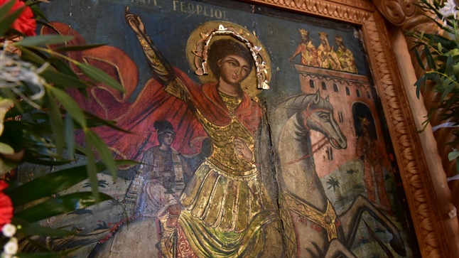 (Δελτίο Τύπου) Μέγας Πανηγυρικός Αρχιερατικός Εσπερινός επί τη Εορτή του Αγίου Γεωργίου εις τον Ι.Ν. Αγ. Γεωργίου 