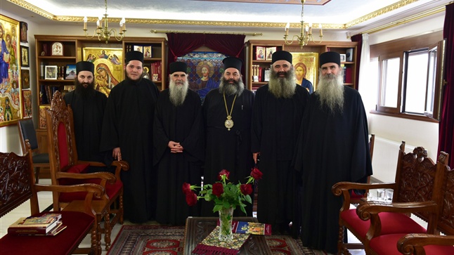 (Δελτίο Τύπου)  Ο Ηγούμενος της Ι.Μ. Γρηγορίου Αγ. Όρους εις την Ι.Μ. Λαγκαδά