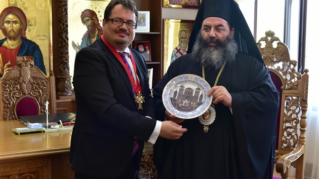 (Δελτίο Τύπου) Επίσκεψη του Γενικού Πρόξενου Σλοβακίας εις την Ιερά Μητρόπολη Λαγκαδά, Λητής και Ρεντίνης 