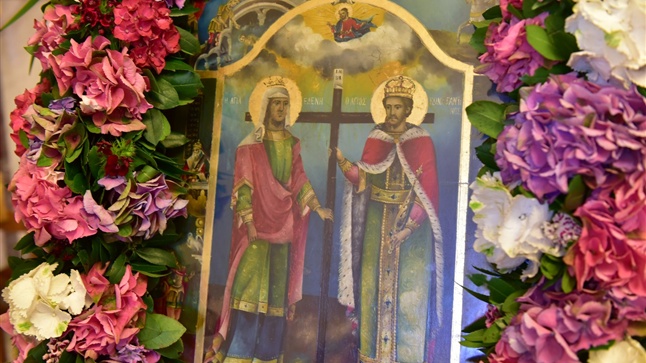 (Δελτίο Τύπου) Πανηγυρική Αρχιερατική Θεία Λειτουργία επί τη εορτή της Αναλήψεως και των Αγ. Κωνσταντίνου και Ελένης