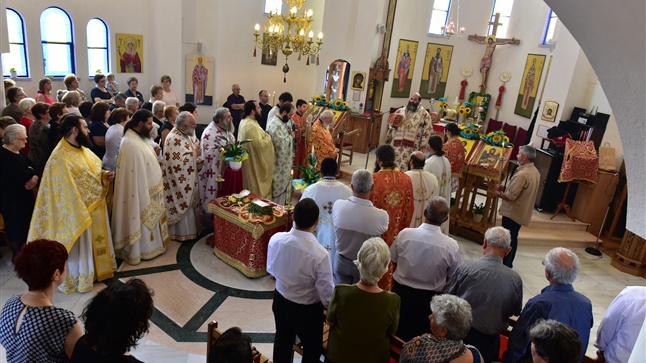 (Δελτίο Τύπου) Πανηγυρική Αρχιερατική Θεία Λειτουργία εις τον Ι.Ν. Αγ. Ραφαήλ, Νικολάου και Ειρήνης - Λαγυνών