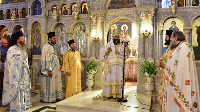 (Δελτίο Τύπου) Αρχιερατική Θεία Λειτουργία εις τον Ιερό Μητροπολιτικό Ναό Αγ. Παρασκευής - Λαγκαδά