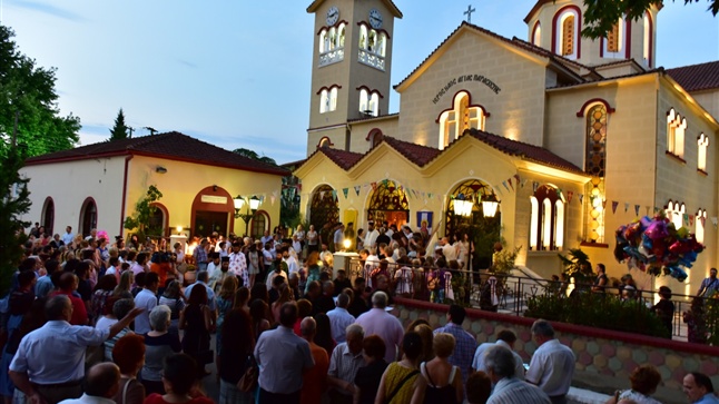 Μέγας Πανηγυρικός Αρχιερατικός Εσπερινός επί τη εόρτη της Προστάτιδος και Πολιούχου της πόλεως του Λαγκαδά, Αγίας Οσιοπαρθενομάρτυρος Παρασκευής