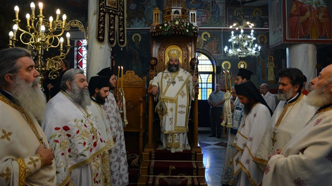 (Δελτίο Τύπου) Αρχιερατική Θεία Λειτουργία εις τον Ιερόν Ναόν Ζωοδόχου Πηγής - Ασκού