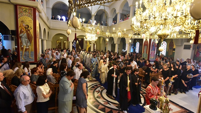 (Δελτίο Τύπου) Αρχιερατική Θεία Λειτουργία εις τον Ιερό Ναό Αγίου Νικολάου - Λαγυνών