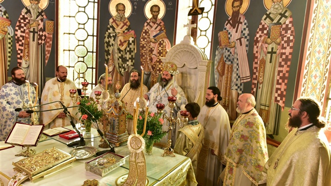 (Δελτίο Τύπου) Αρχιερατική Θεία Λειτουργία εις τον Ιερό Μητροπολιτικό Ναό Αγ. Παρασκευής - Λαγκαδά