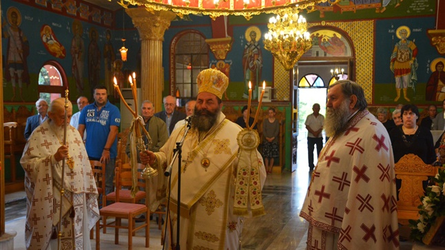 (Δελτίο Τύπου) Αρχιερατική Θεία Λειτουργία εις τον Ι.Ν. Αγ. Αθανασίου - Ευαγγελισμού